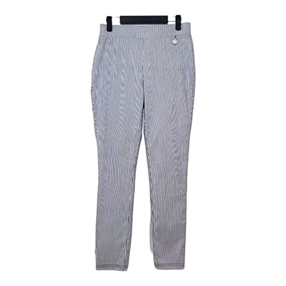 Tommy Hilfiger Pull On Striped Grey and White Pants Size 8